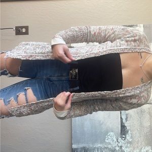 Small multicolor knit cardigan. Barely worn.